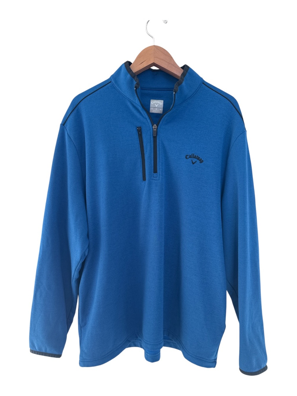 Callaway Men's Golf Blue Quarter-Zip Pullover
